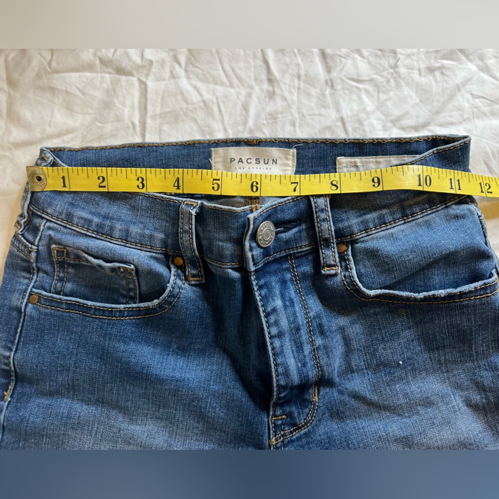The Shortie PacSun Super Stretch Jean Shorts